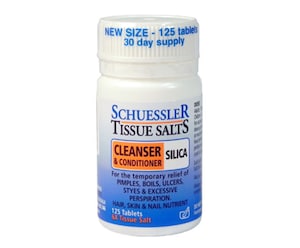 Schuessler Tissue Salts Silica Cleanser & Conditioner 125 Tablets