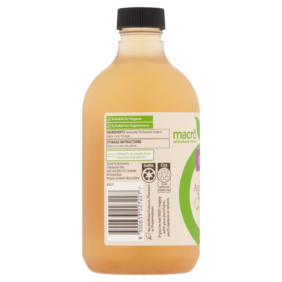 Macro Organic Apple Cider Vinegar 500ml