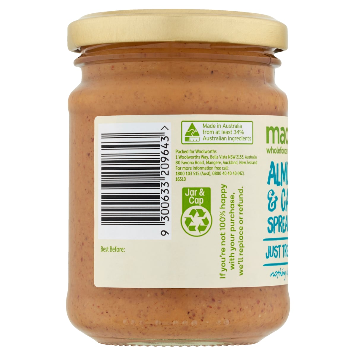 Macro Almond Brazil & Cashew Spread 250g