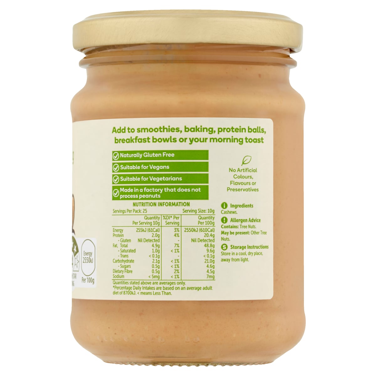 Macro Cashew Spread 250g