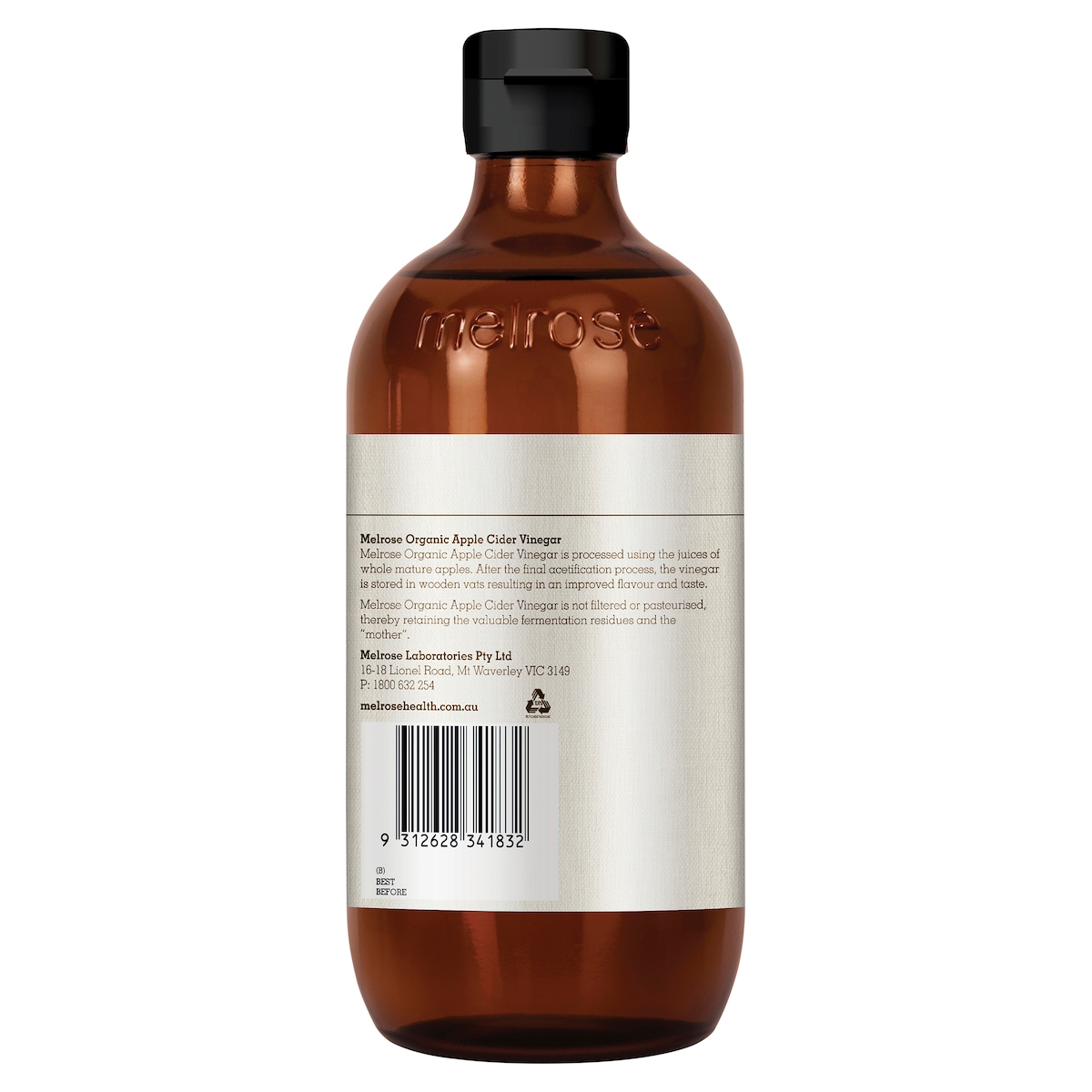 Melrose Organic Apple Cider Vinegar 500ml