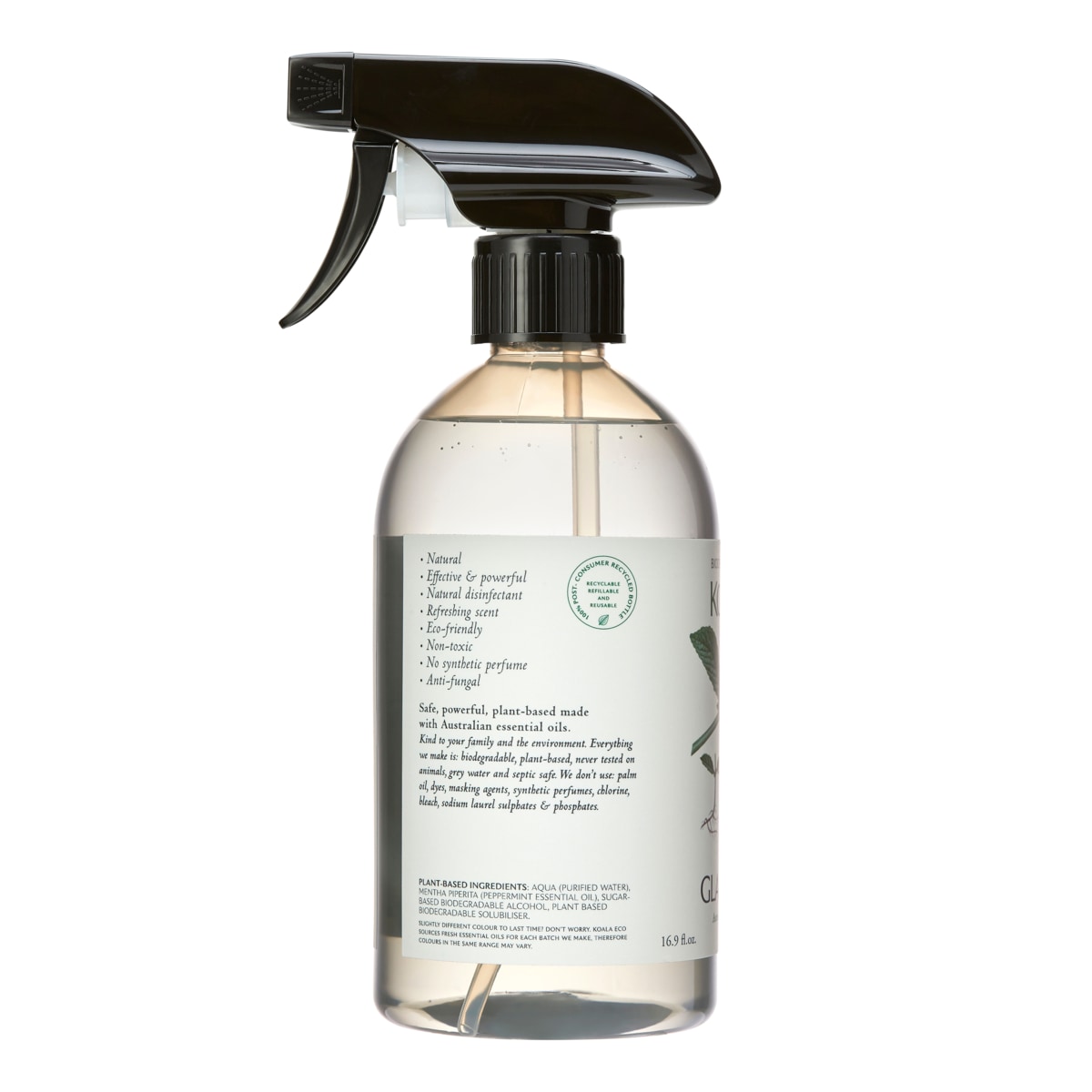 Koala Eco Glass Cleaner Peppermint 500ml