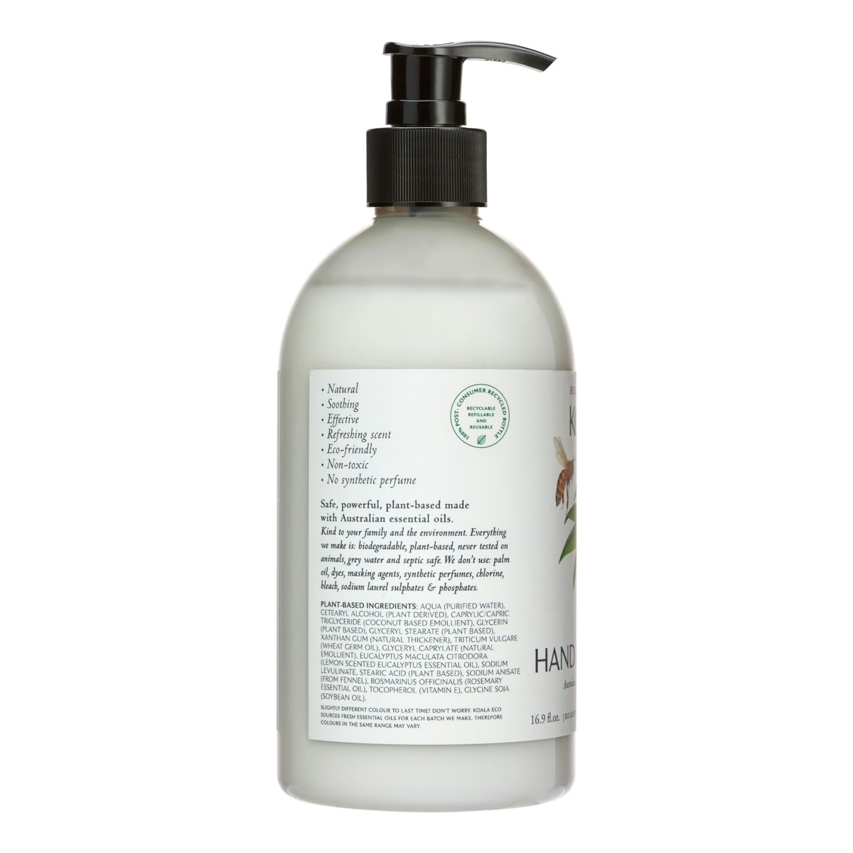 Koala Eco Hand & Body Lotion Lemon Eucalyptus & Rosemary 500ml