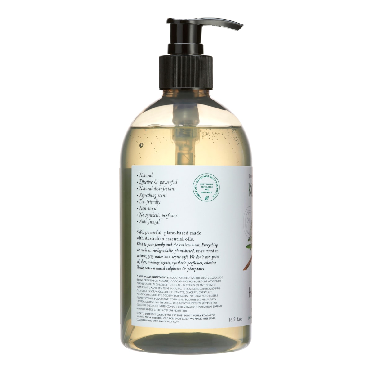 Koala Eco Hand Wash Rosalina & Peppermint 500ml