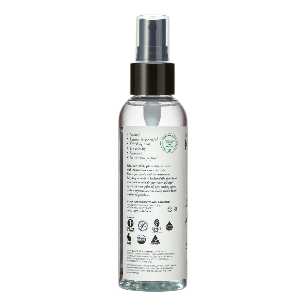 Koala Eco Natural Hand & Surface Spray Rosalina & Peppermint 125ml