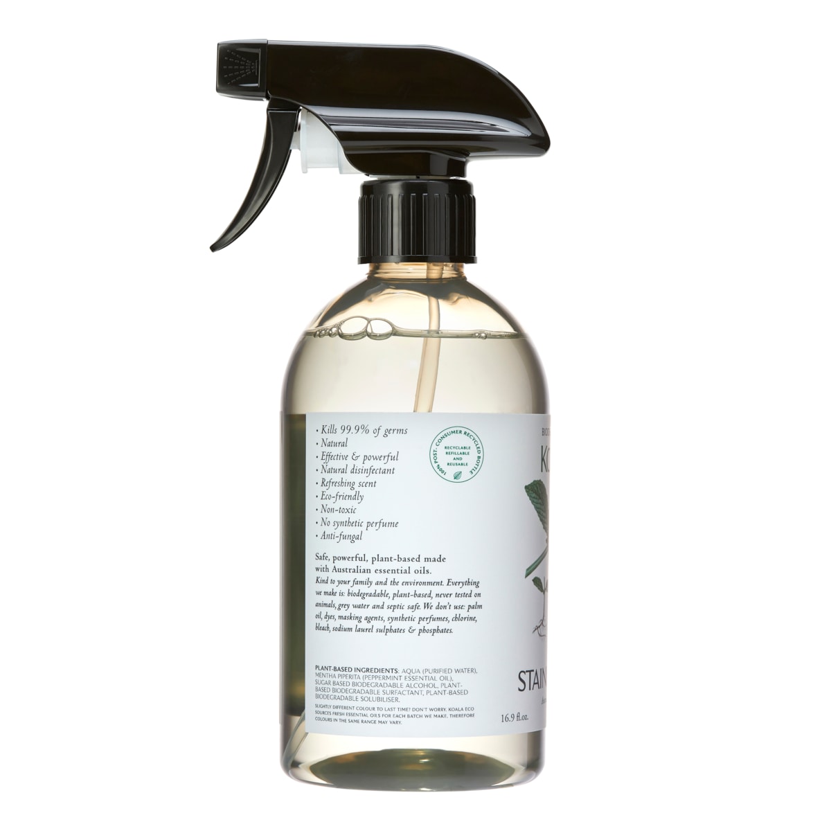 Koala Eco Stainless Steel & Chrome Cleaner Peppermint 500ml