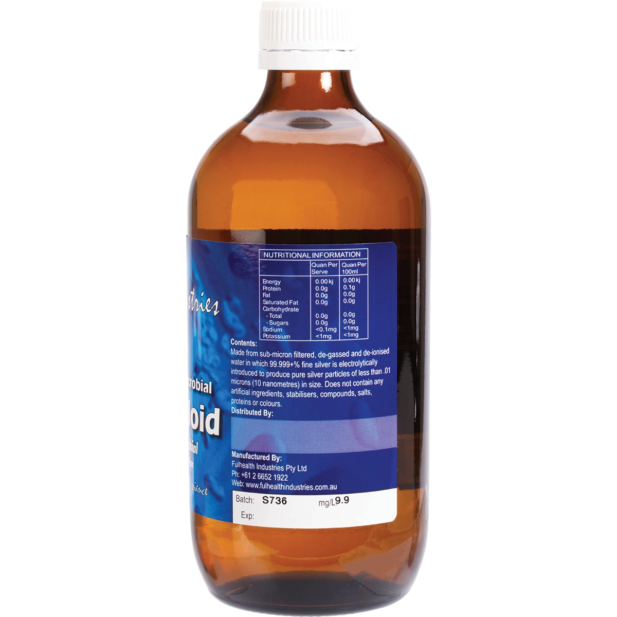 Fulhealth Industries High Purity Silver Colloid 500ml