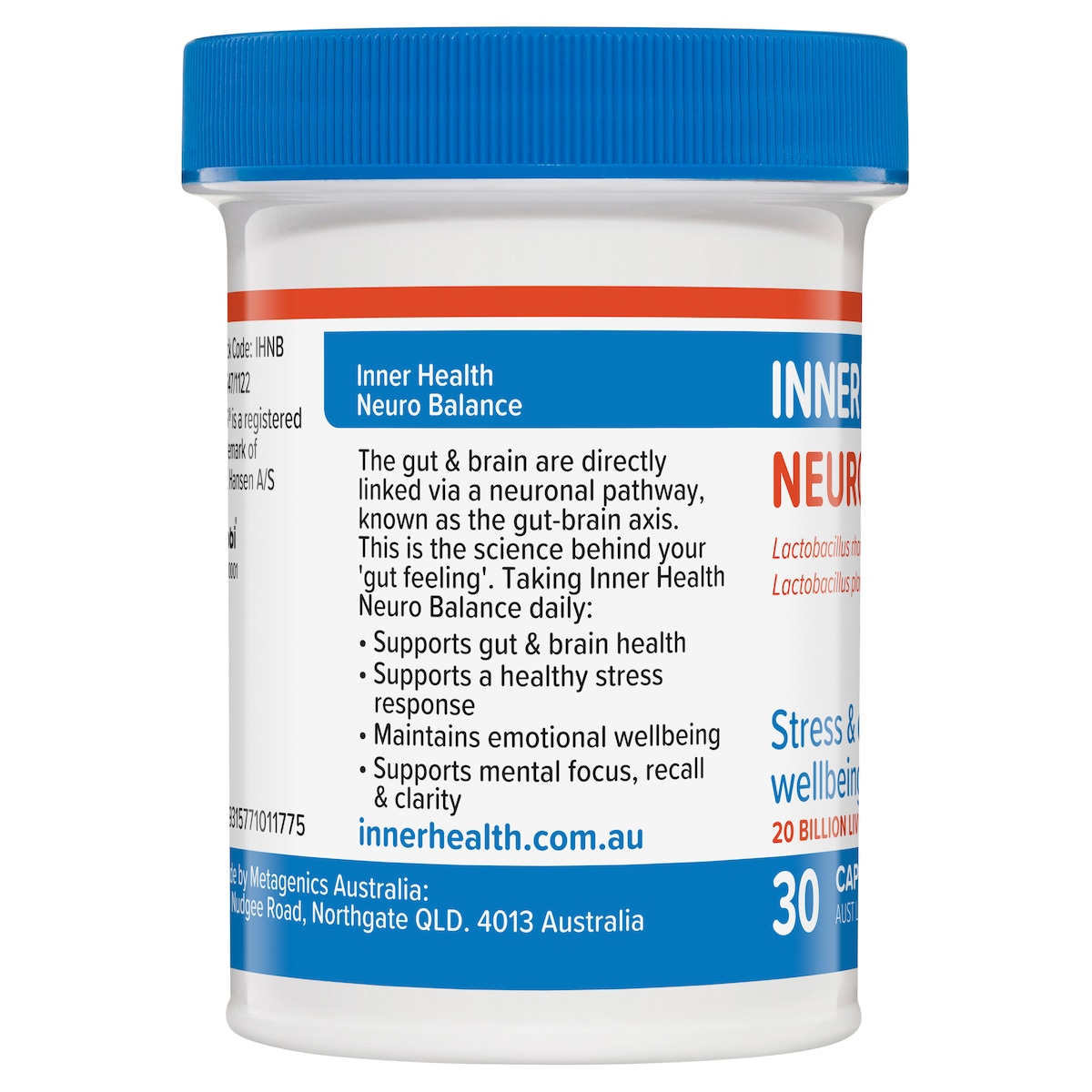 Inner Health Neuro Balance Fridge Free 30 Capsules