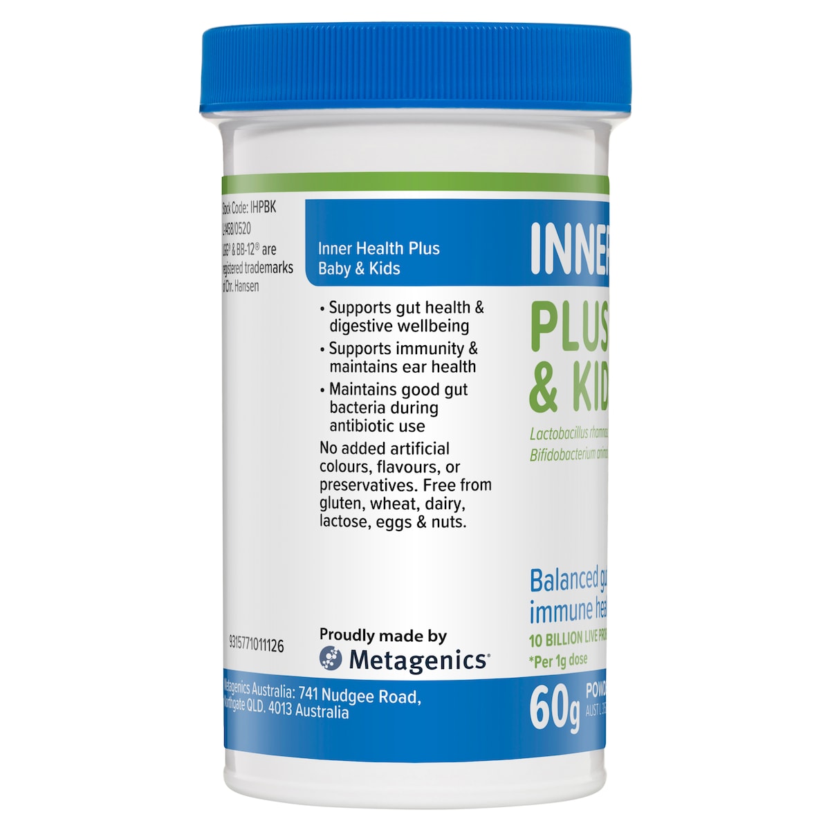 Inner Health Plus Baby & Kids Powder Fridge Free 60g