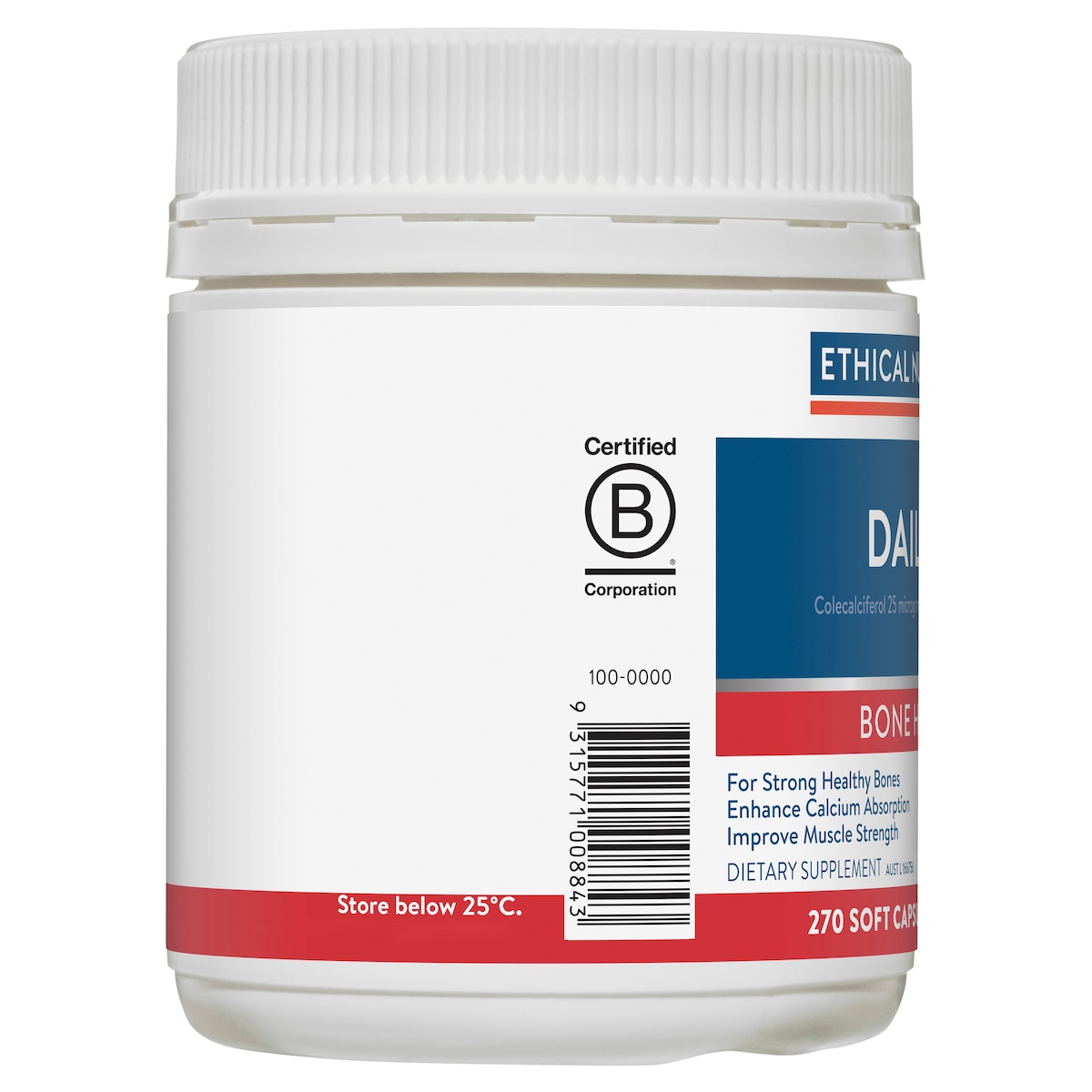 Ethical Nutrients Daily D One-a-day 270 Capsules