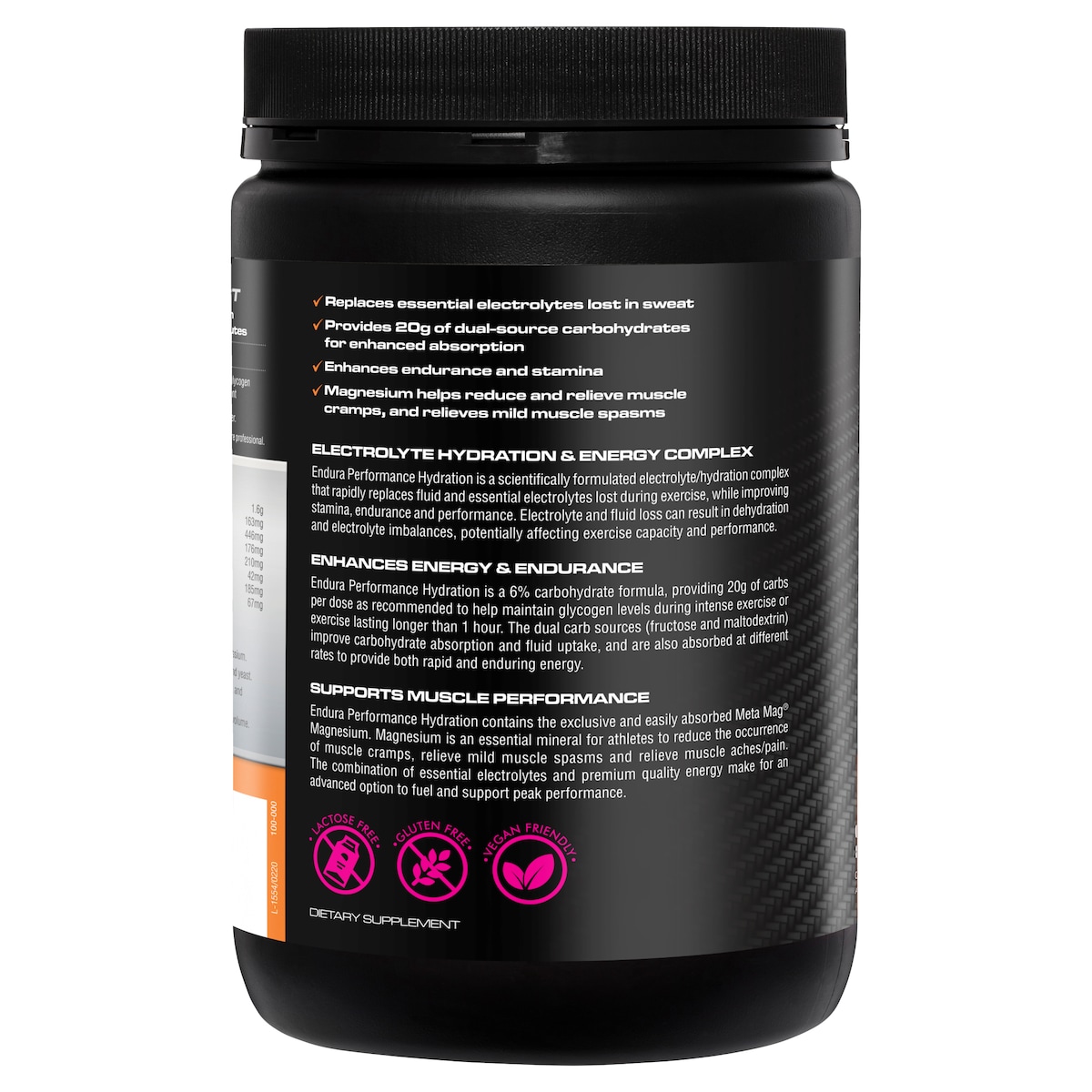 Endura Performance Hydration Orange 800g