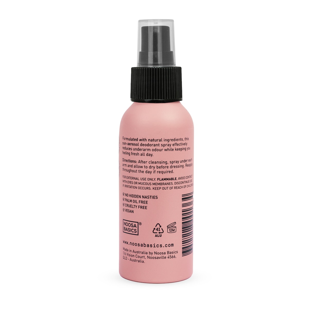 Noosa Basics Rose & Frankincense Deodorant Spray 100ml