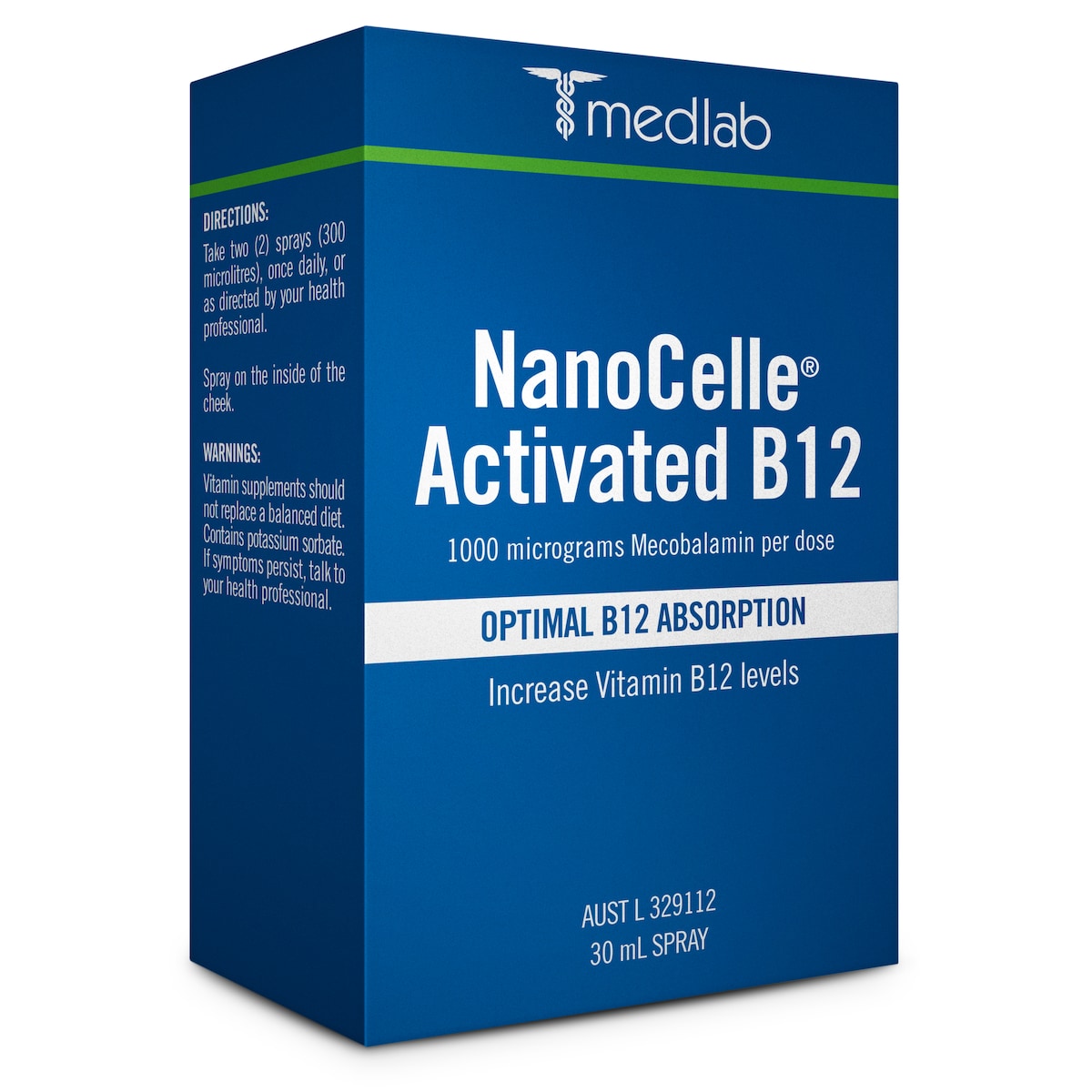 Medlab NanoCelle Activated B12 30ml