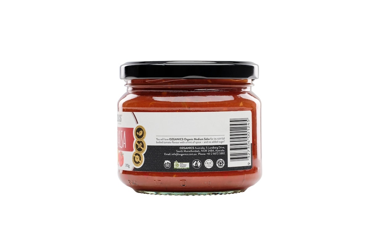 Ozganics Medium Salsa 310g