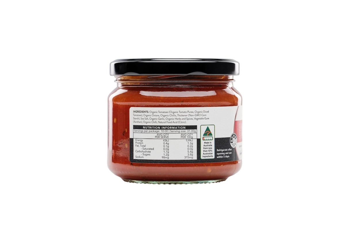 Ozganics Medium Salsa 310g