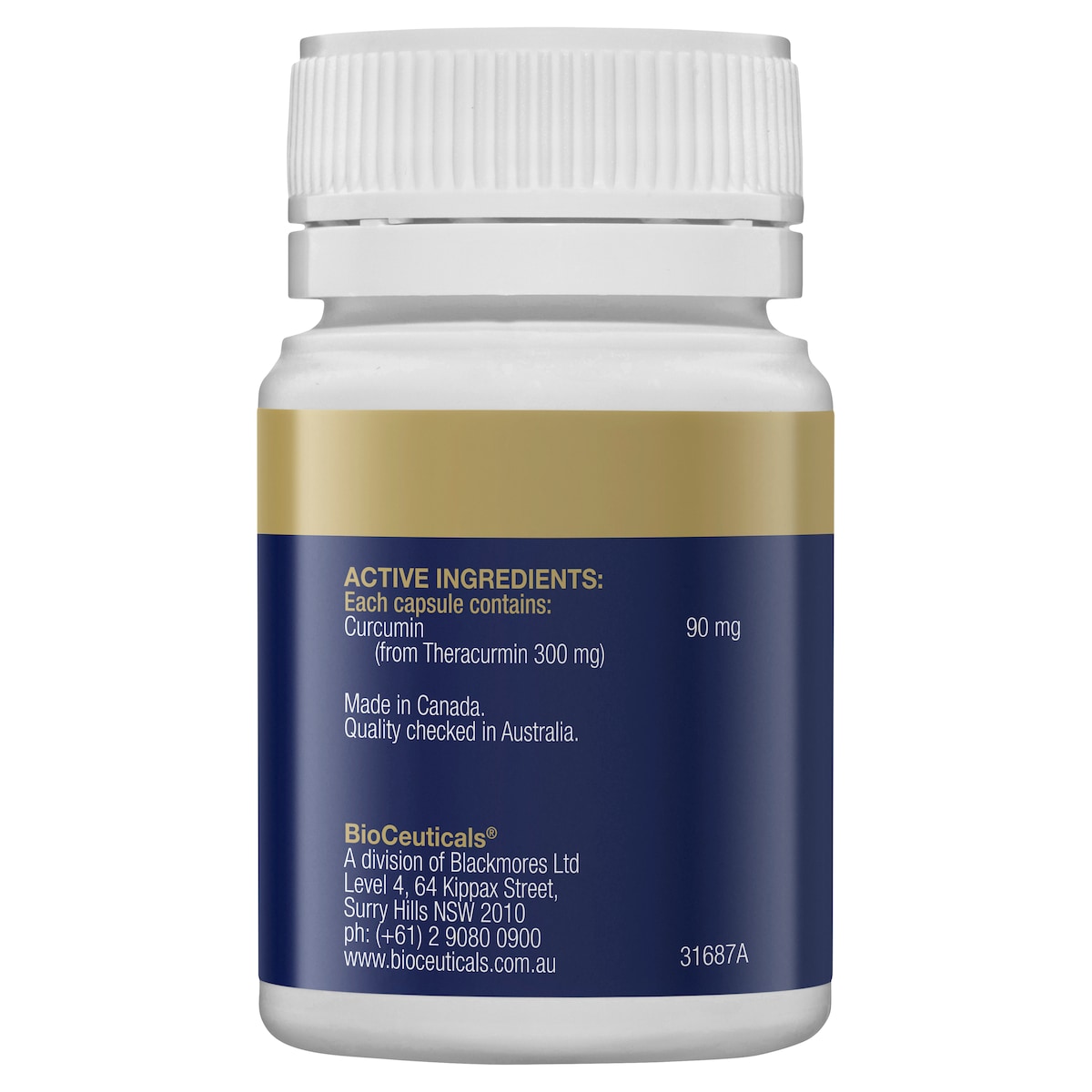 BioCeuticals Theracurmin Triple 30 Capsules