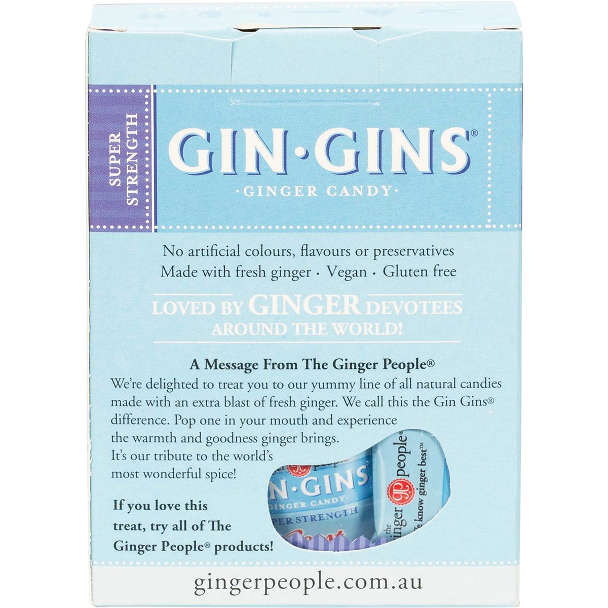 The Ginger People Gin Gins Super Strength 84g