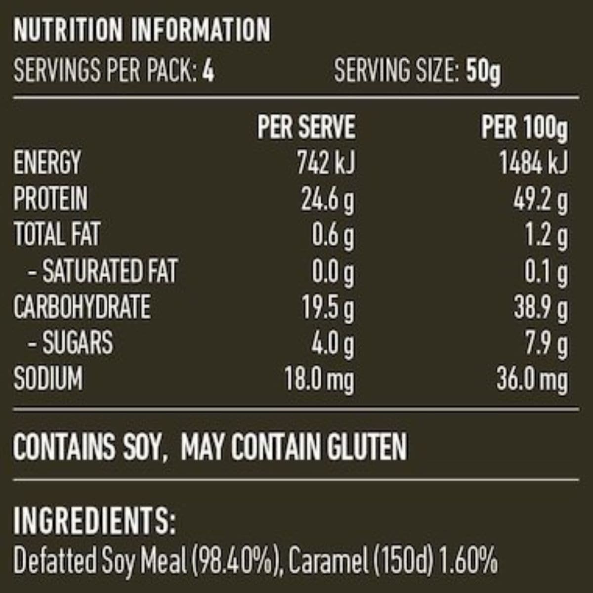 Lotus Textured Soy Protein 200g