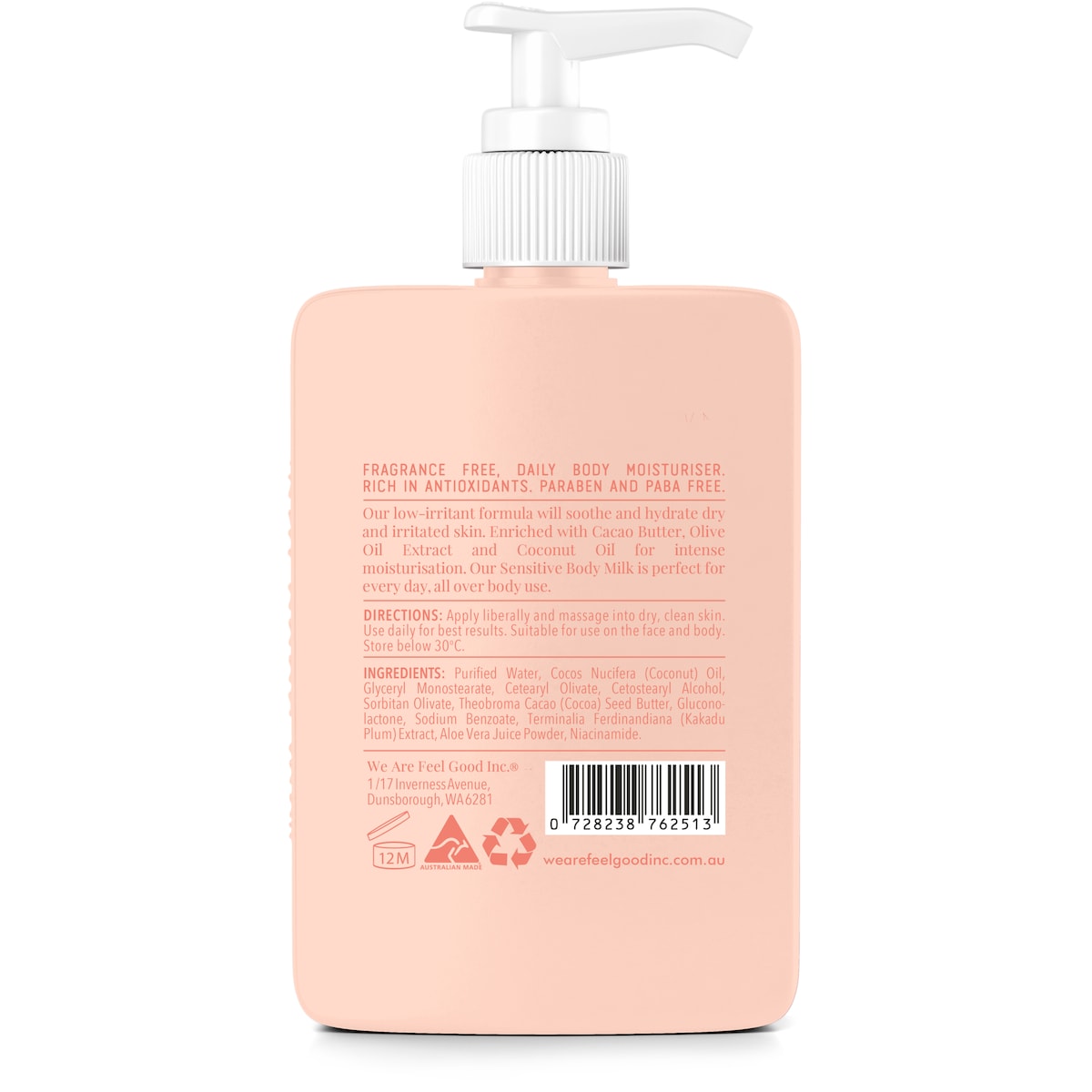 We Are Feel Good Inc. Sensitive Body Milk 400ml