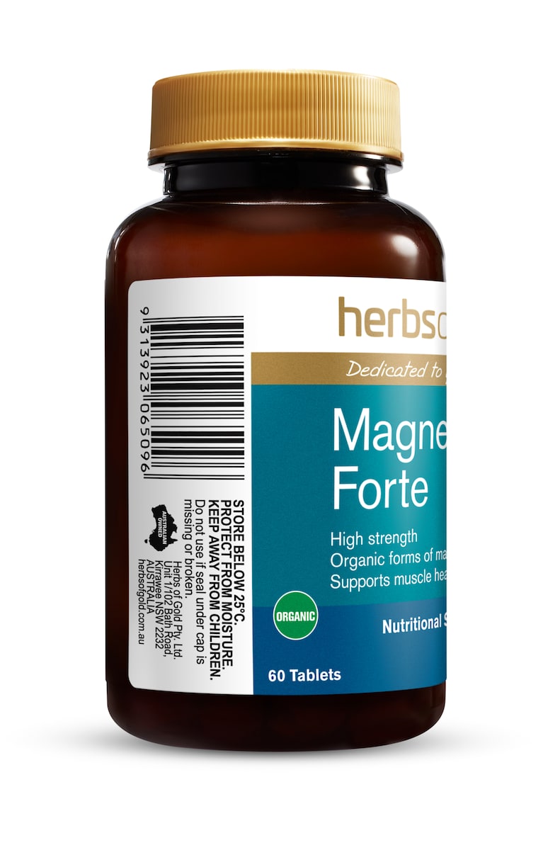 Herbs of Gold Magnesium Forte 60 Tablets