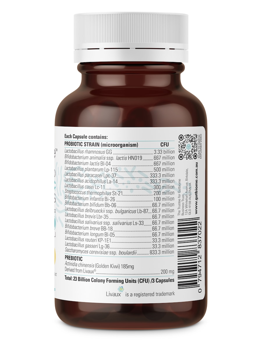 Gutbiome Advanced Synbiotic 90Capsules