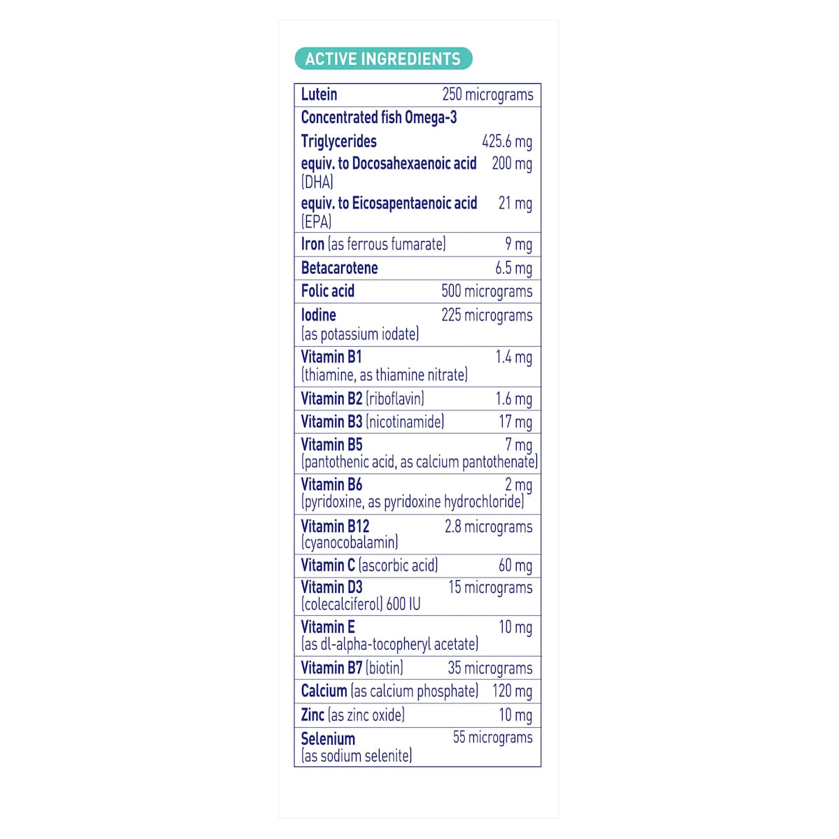 Elevit Breastfeeding Multivitamin 60 Capsules