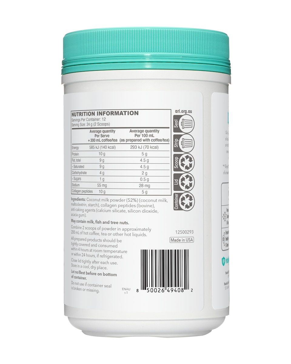 Vital Proteins Collagen Creamer Coconut 293g