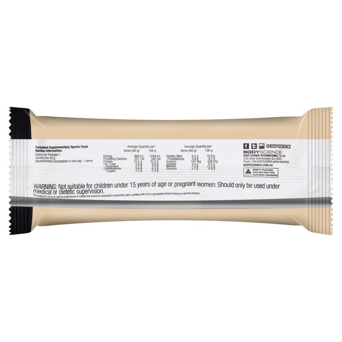 BSc High Protein Low Carb Bar Cookie Dough 12 x 60g