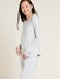 Boody Goodnight Raglan Sleep Top - Dove / S