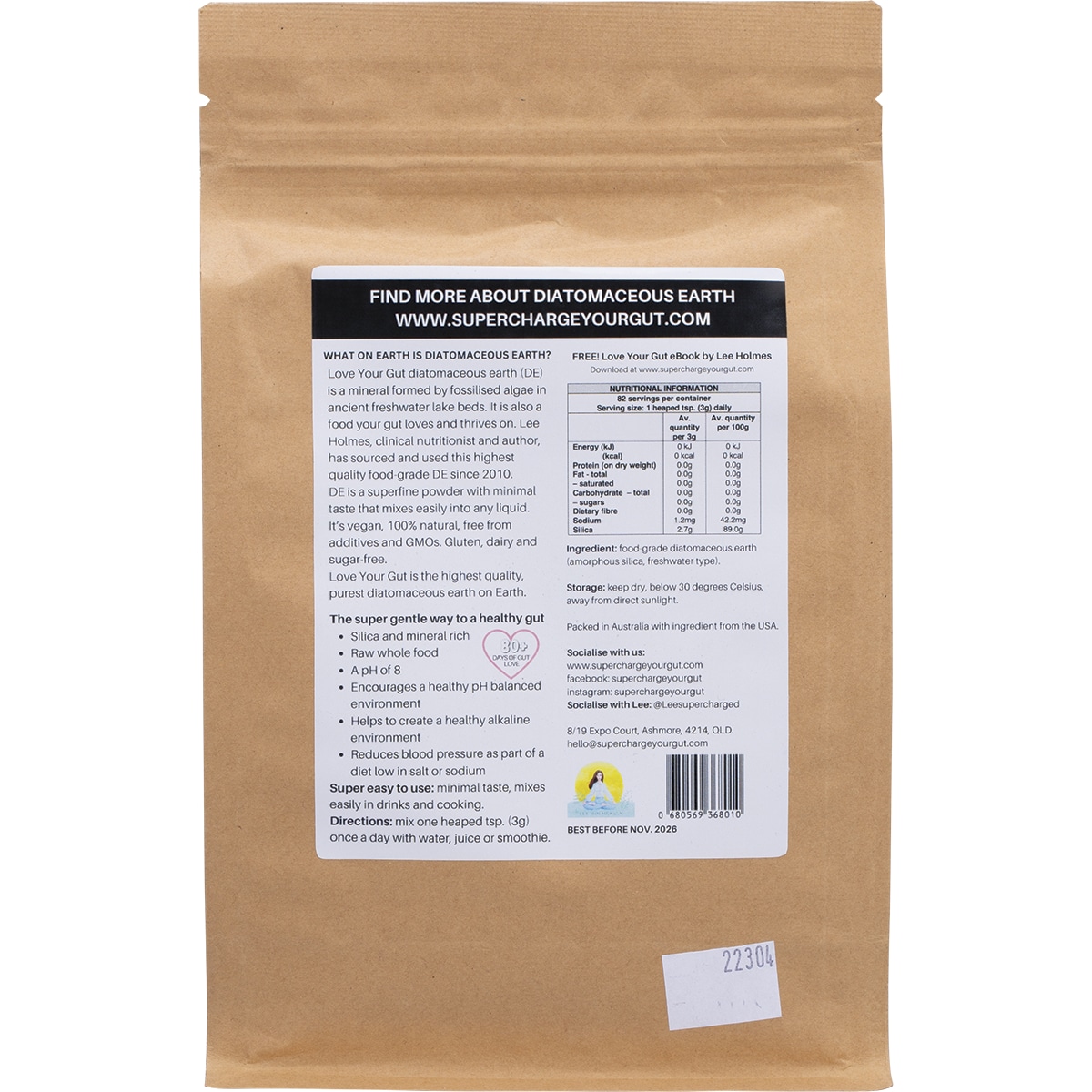 Supercharged Love Your Gut Powder 250g