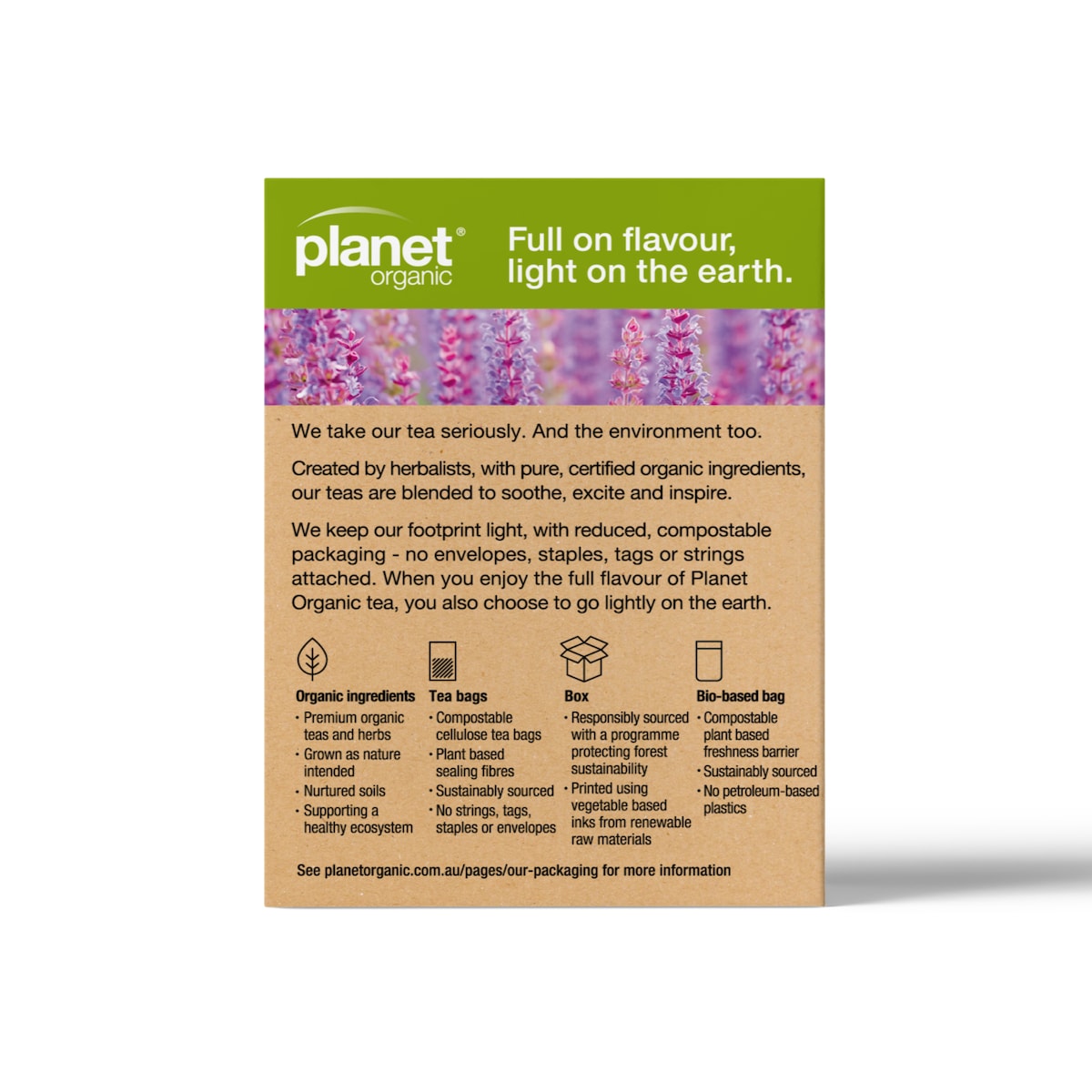 Planet Organic Female Balance 25 Tea Bags