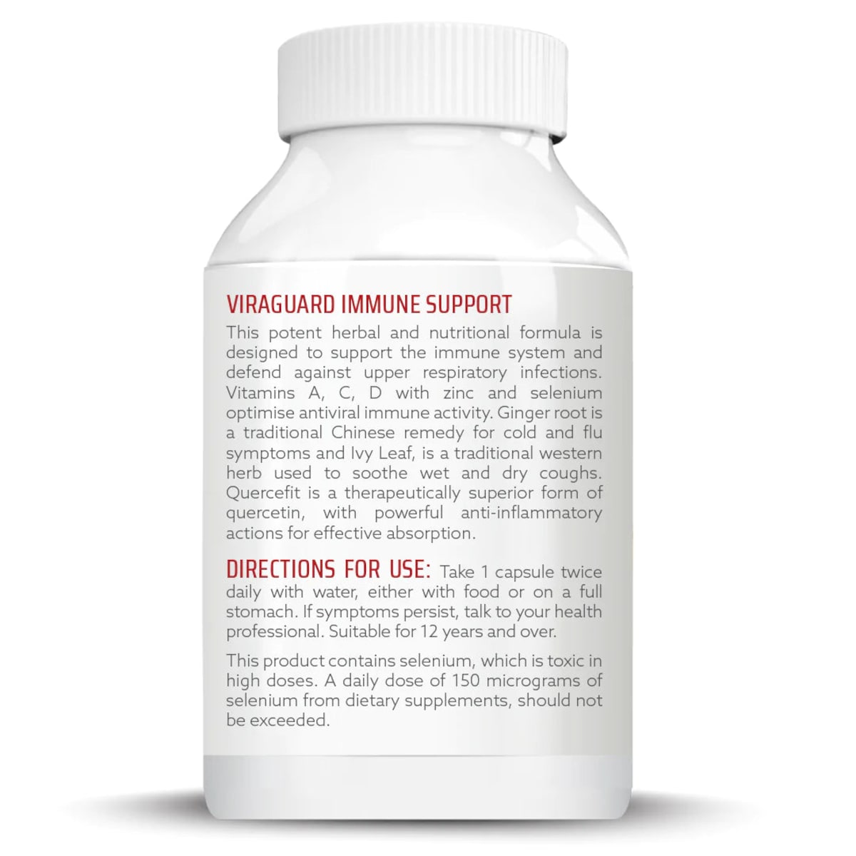 Nature's Help Viraguard Immune Support with Quercetin 60 Capsules