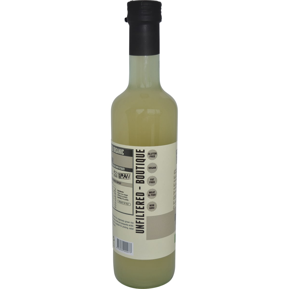 Every Bit Organic Raw Rice Wine Vinegar With The Mother 500ml