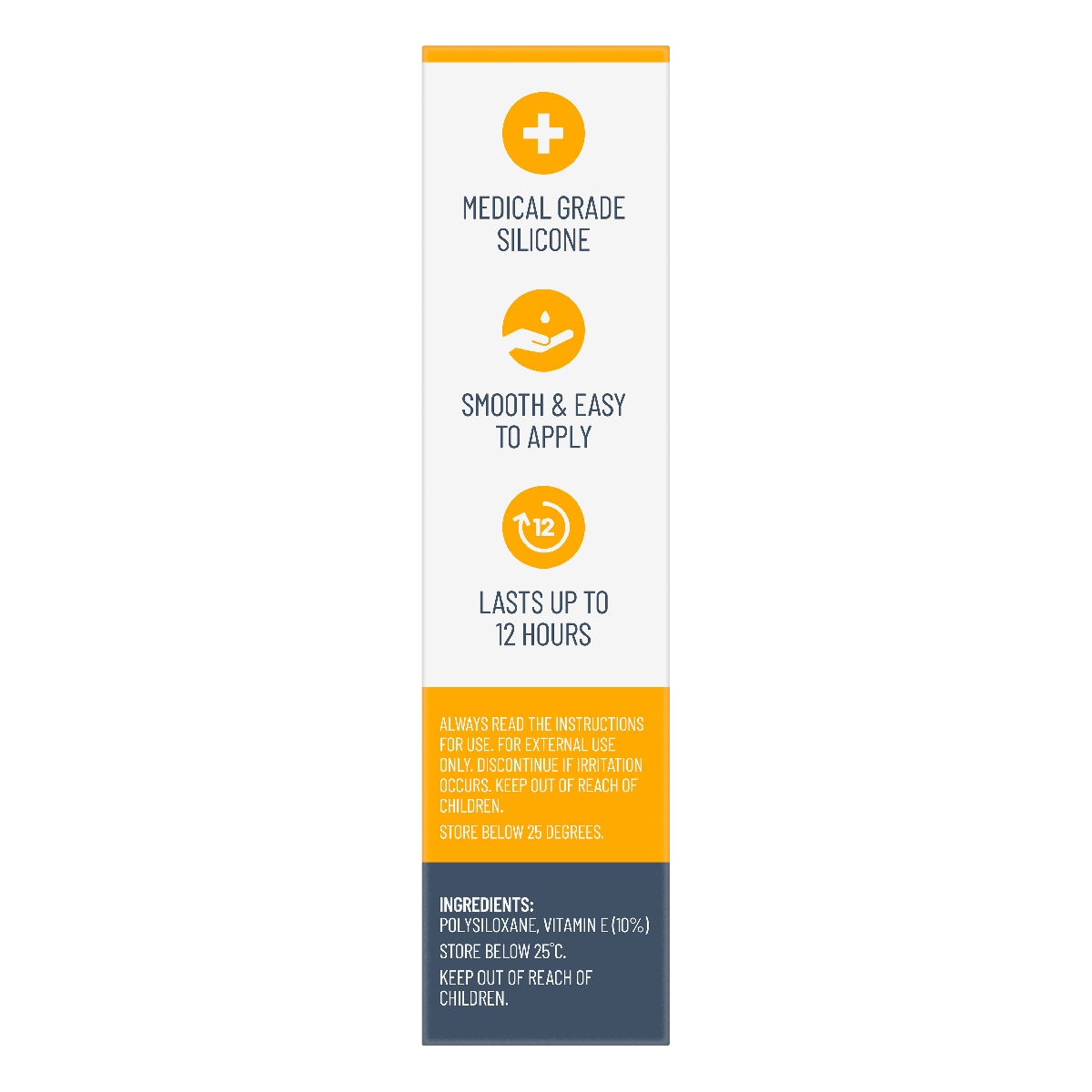 DermaScar Silicone Scar Reduction Gel Plus E 15g