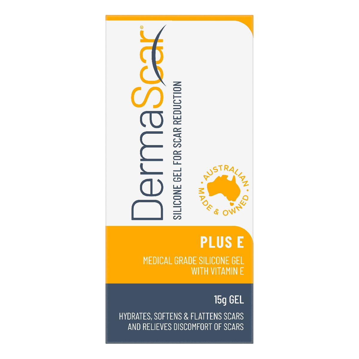 DermaScar Silicone Scar Reduction Gel Plus E 15g