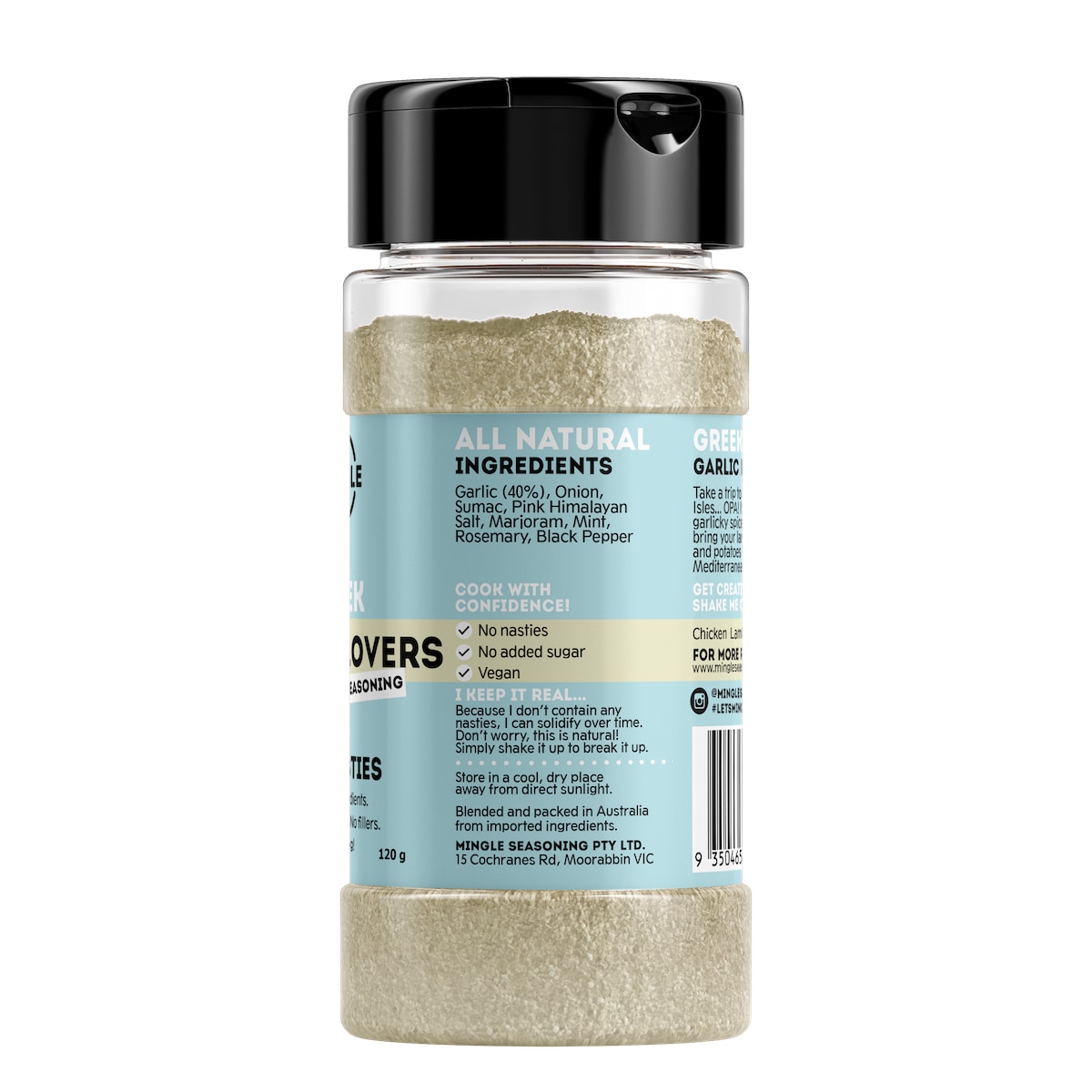 Mingle Seasoning Greek Garlic Lovers 120g