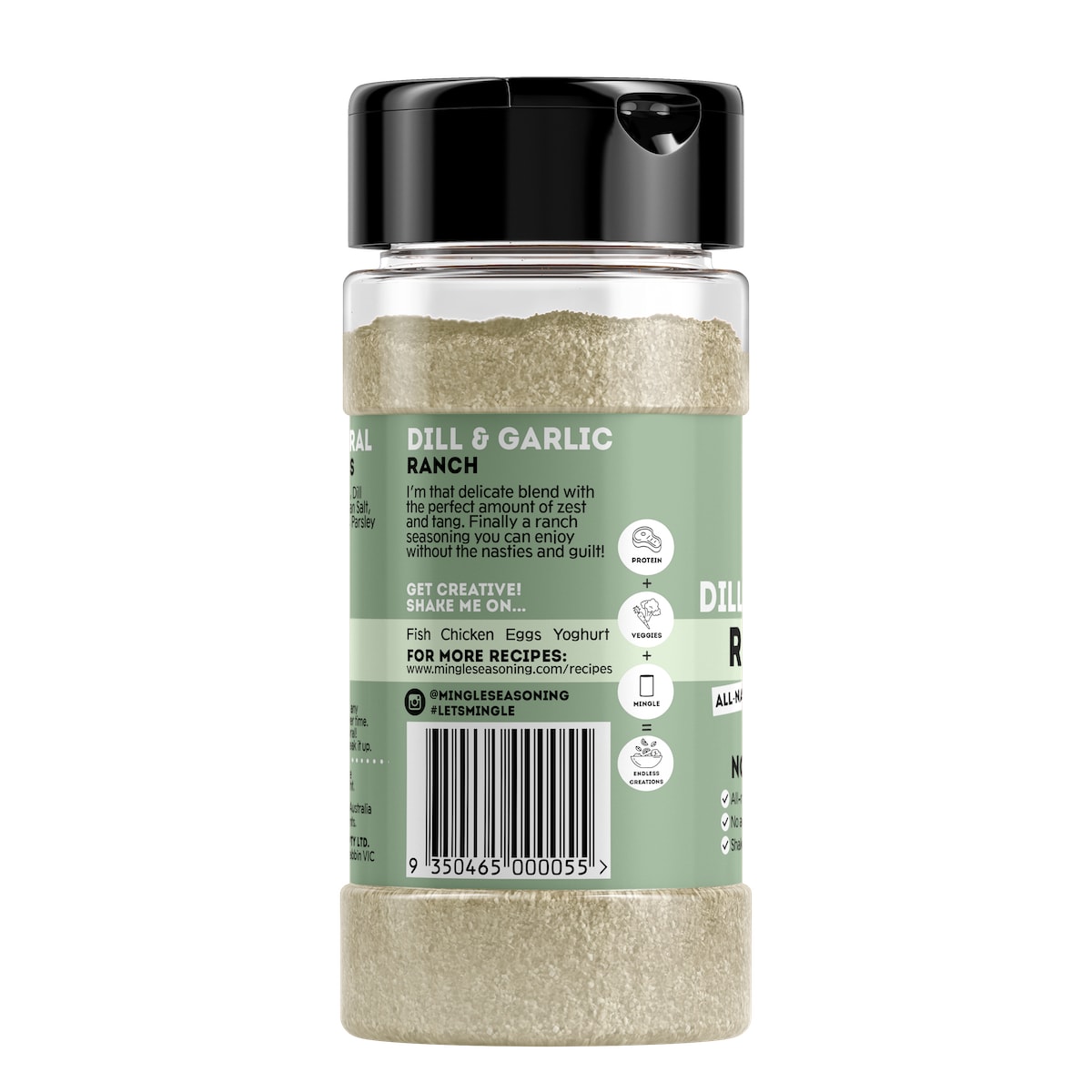 Mingle Seasoning Dill & Garlic Ranch 120g