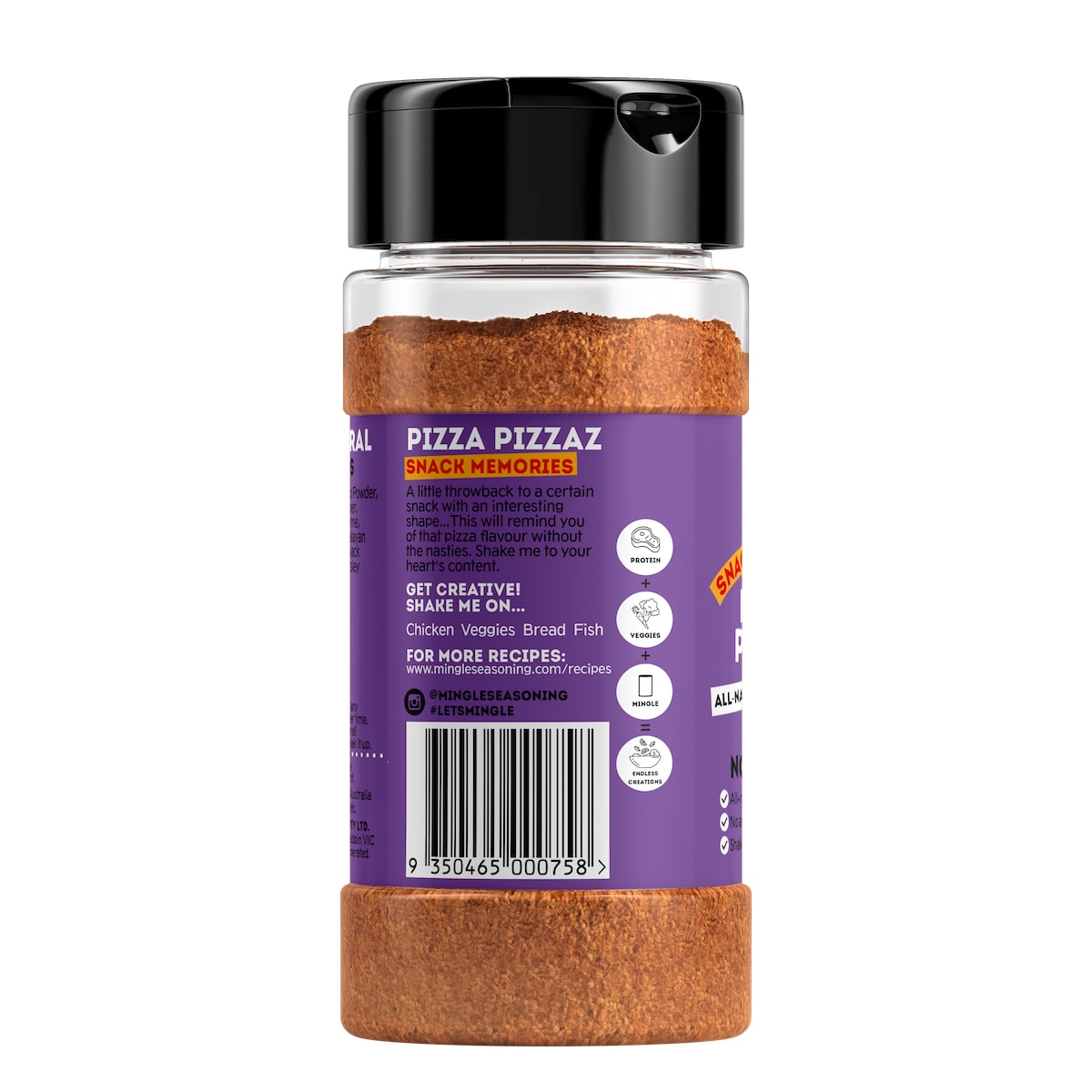 Mingle Seasoning Pizza Pizzaz 100g