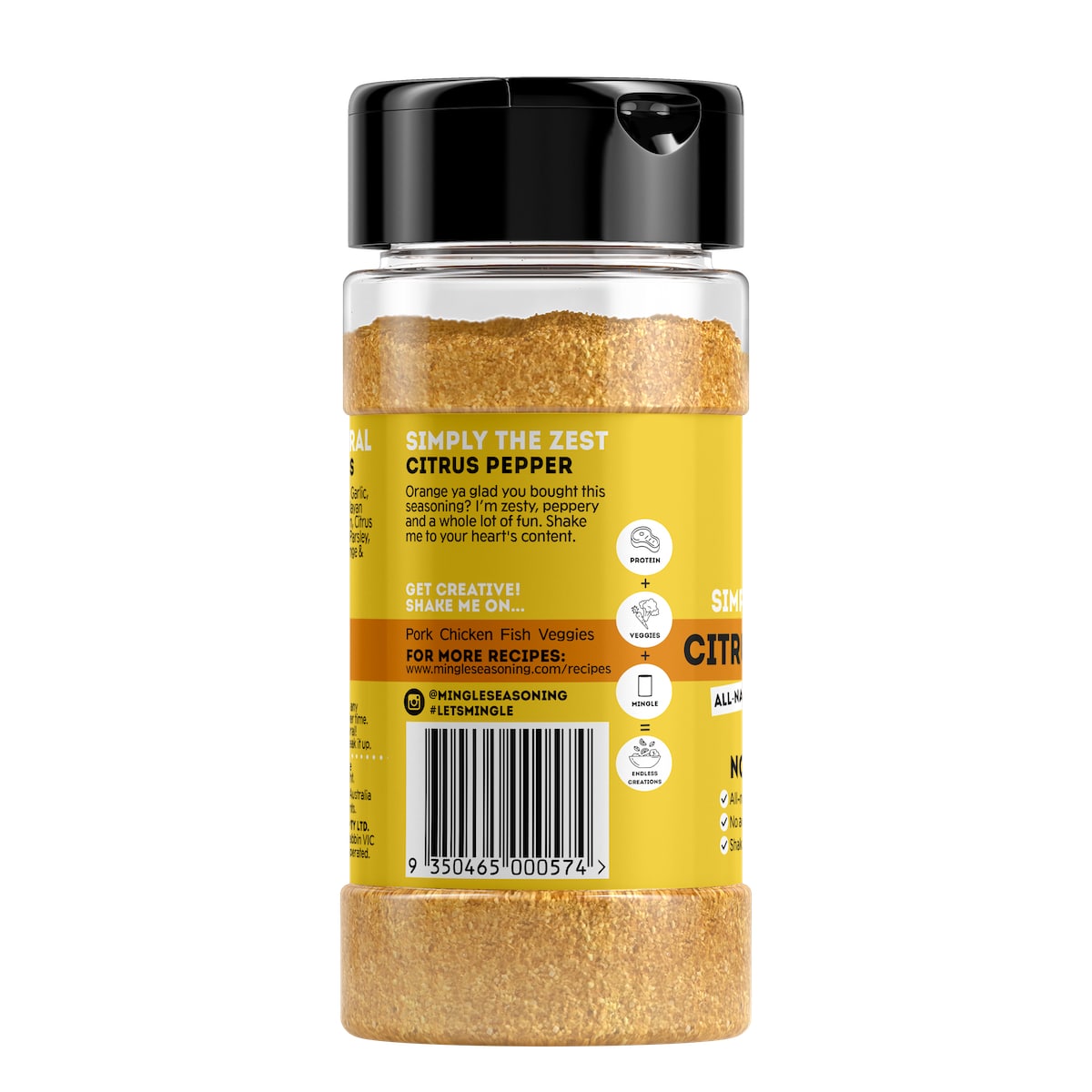 Mingle Seasoning Citrus Pepper 130g