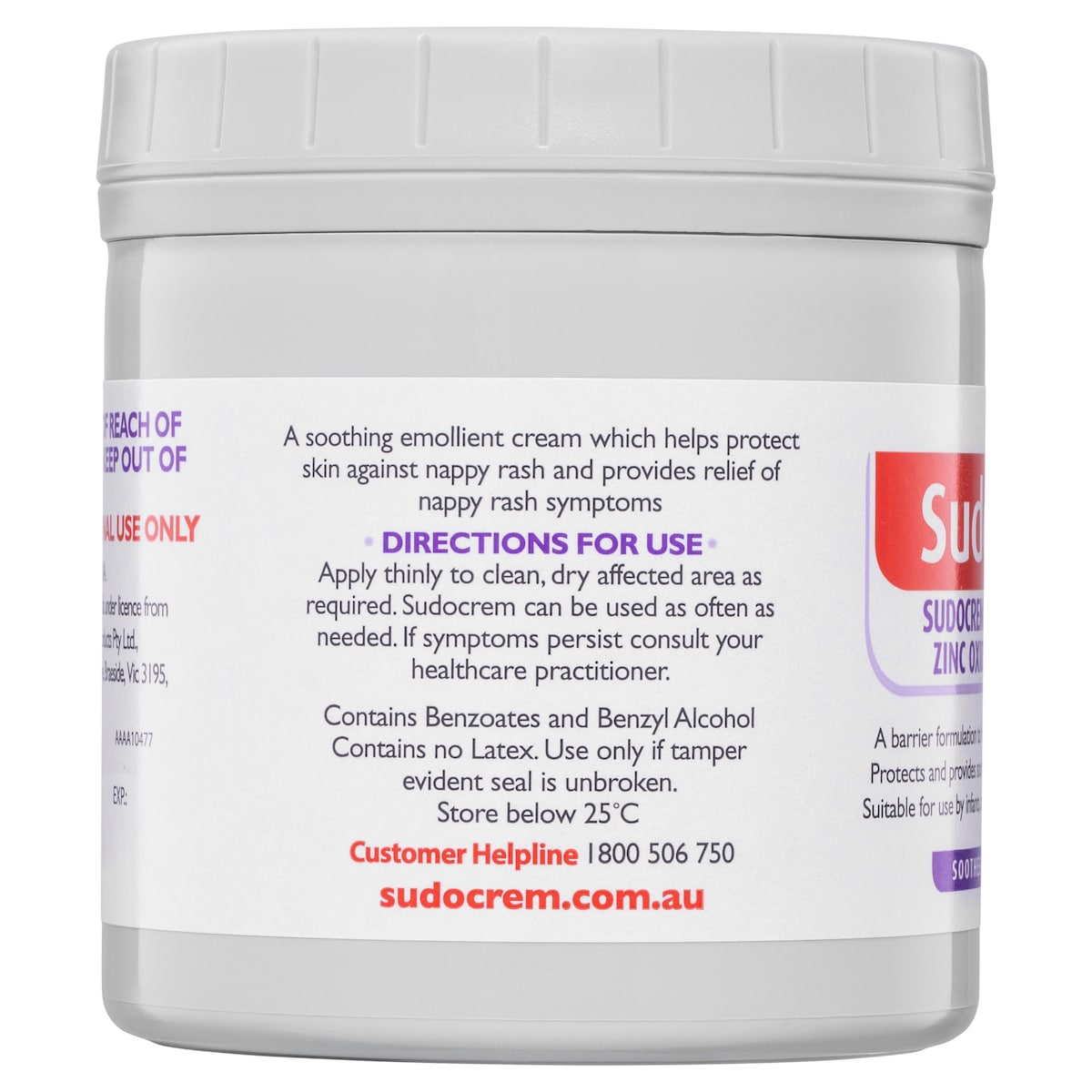 Sudocrem Healing Cream for Nappy Rash 400g