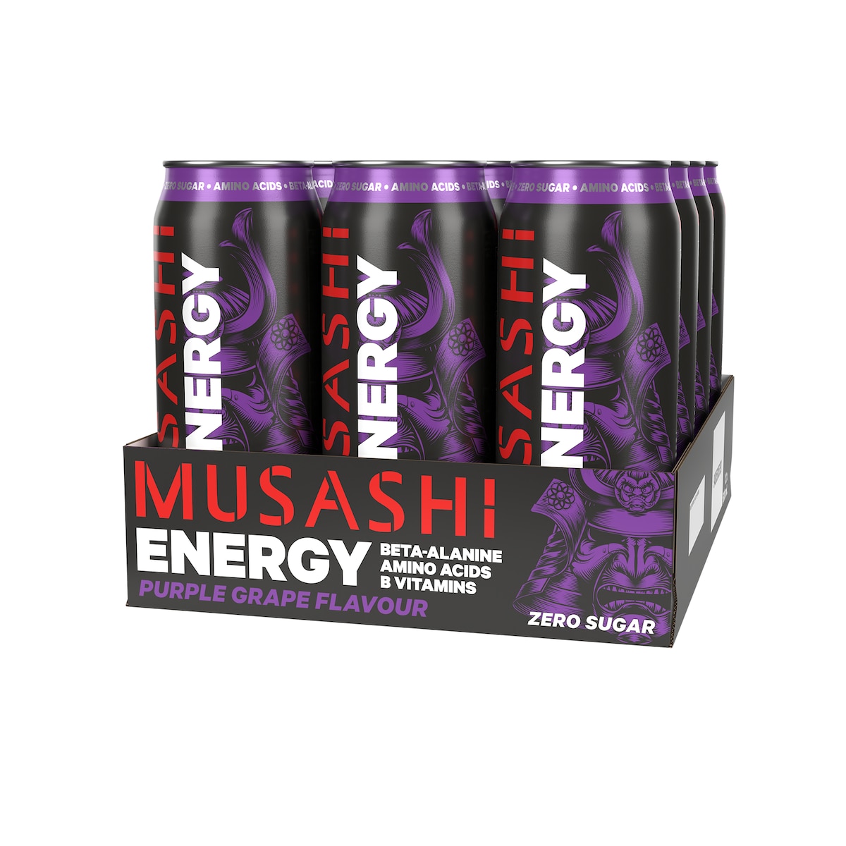 Musashi Energy Purple Grape 12 x 500ml