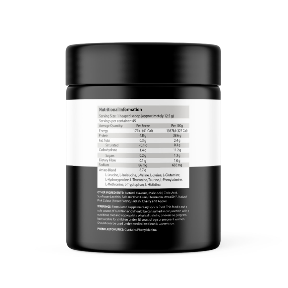 ATP Science Zeus Juice Aminos Raspberry Lemonade 562g