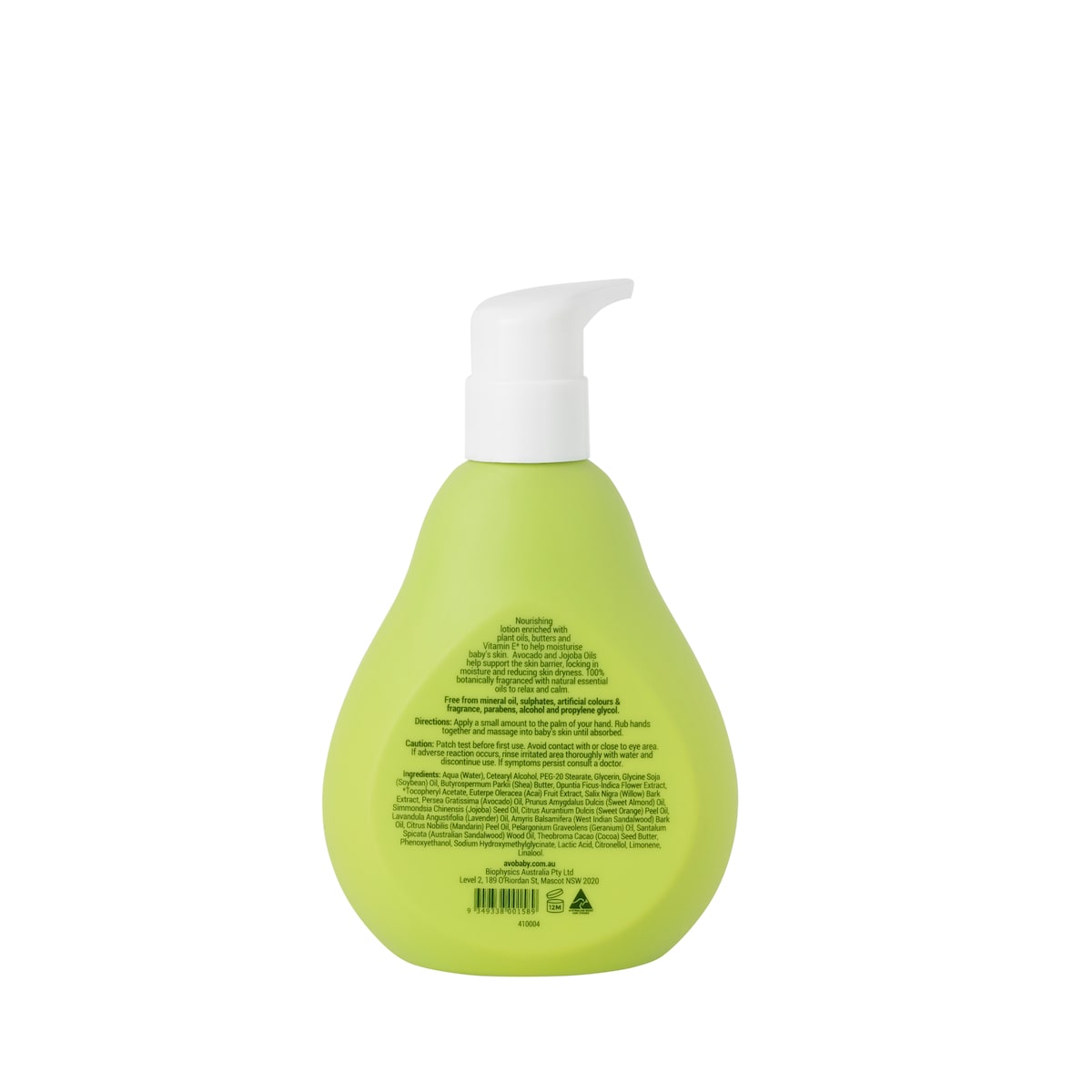 Avo Baby Nourishing Everyday Lotion 250ml