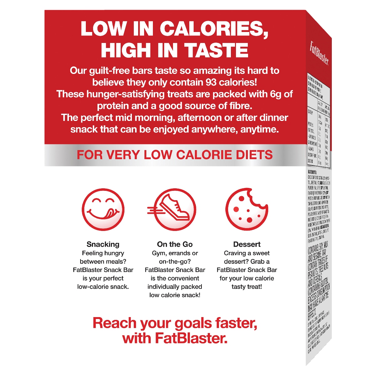 Naturopathica FatBlaster Snack Bar Chocolate Crunch 5 x 30g