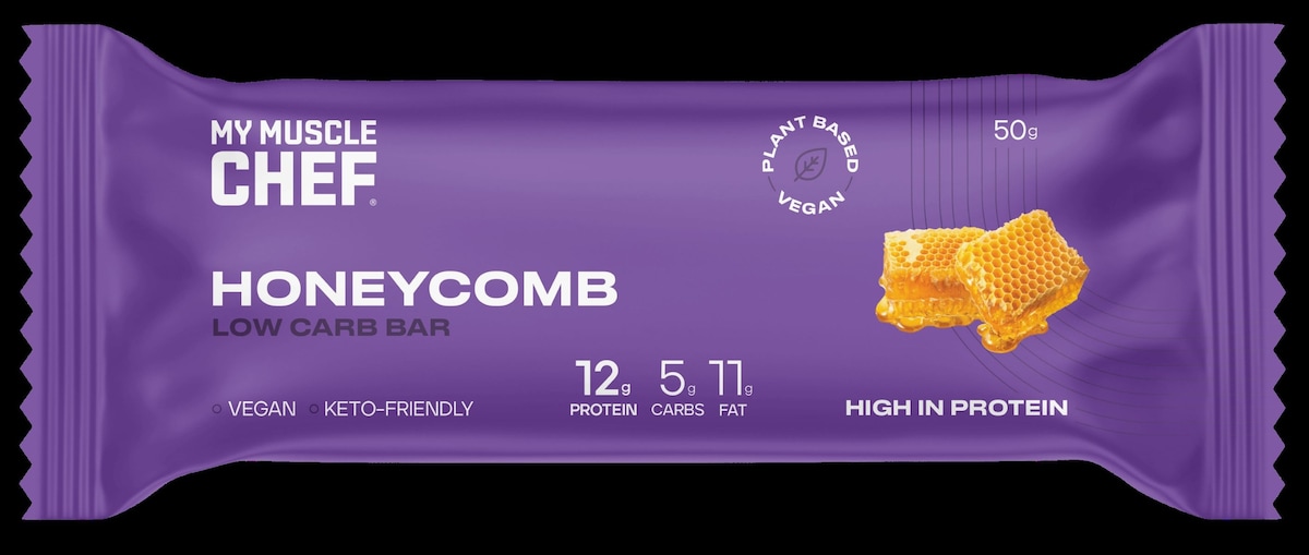 My Muscle Chef Low Carb Bar Honeycomb 12 x 50g