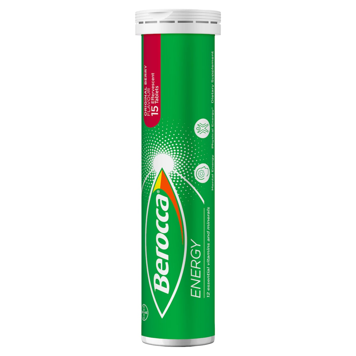 Berocca Energy Original Berry Effervescent Tablets 45 Pack