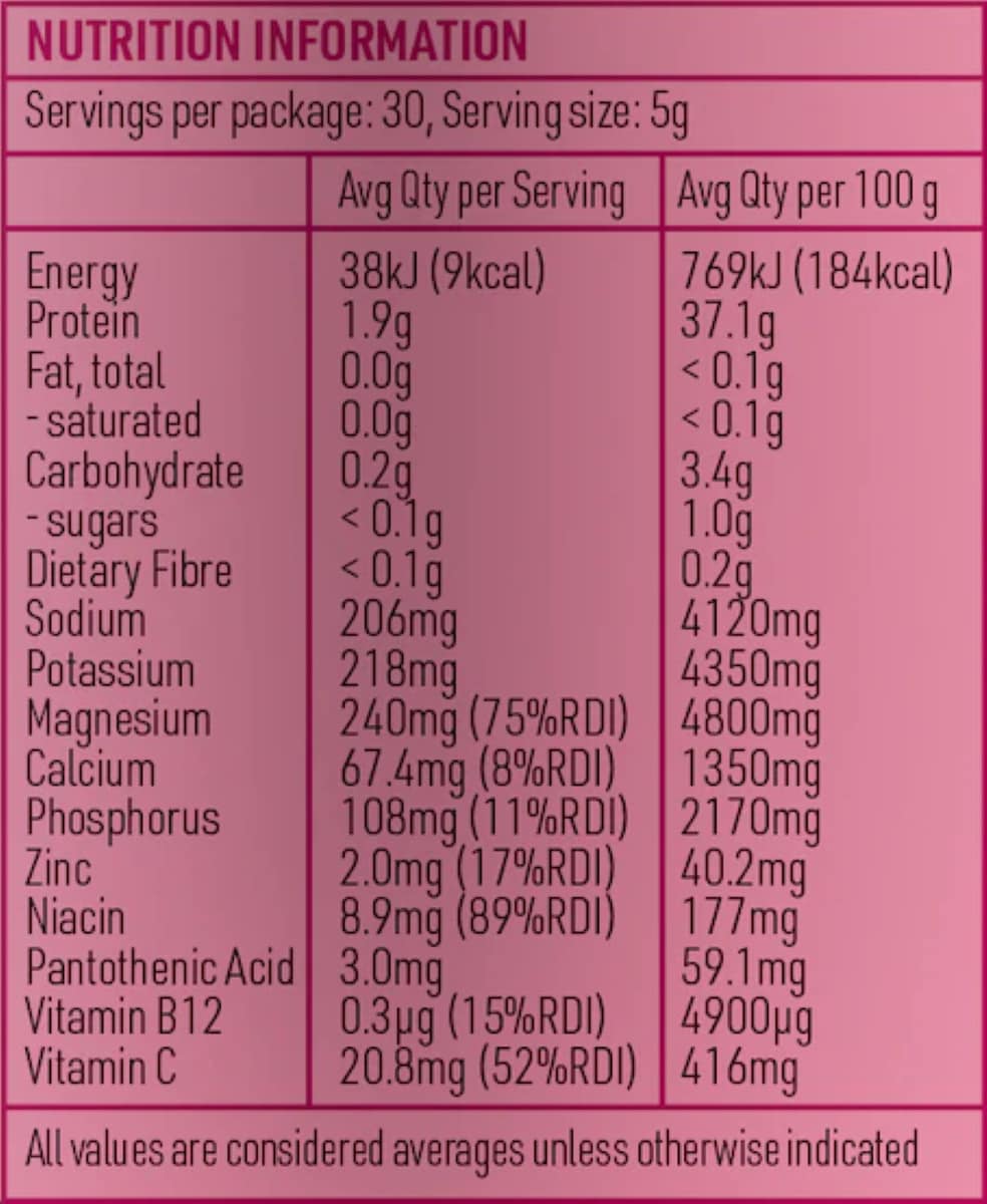 Locako Electrolytes + Collagen Strawberry and Pomegranate 150g