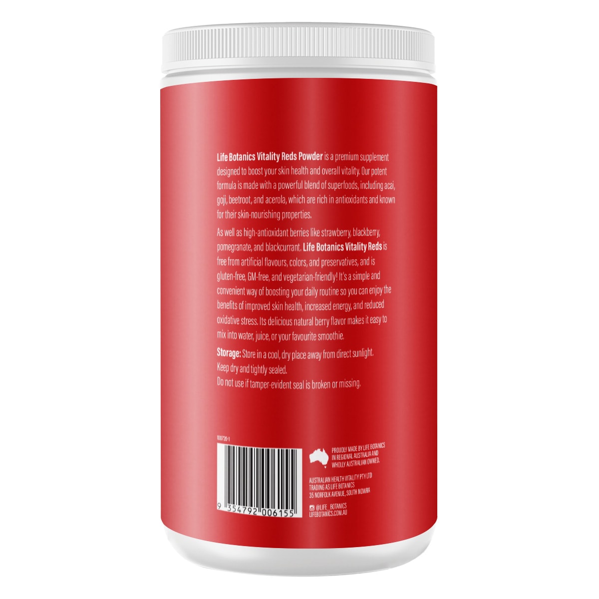 Life Botanics Vitality Reds 1kg