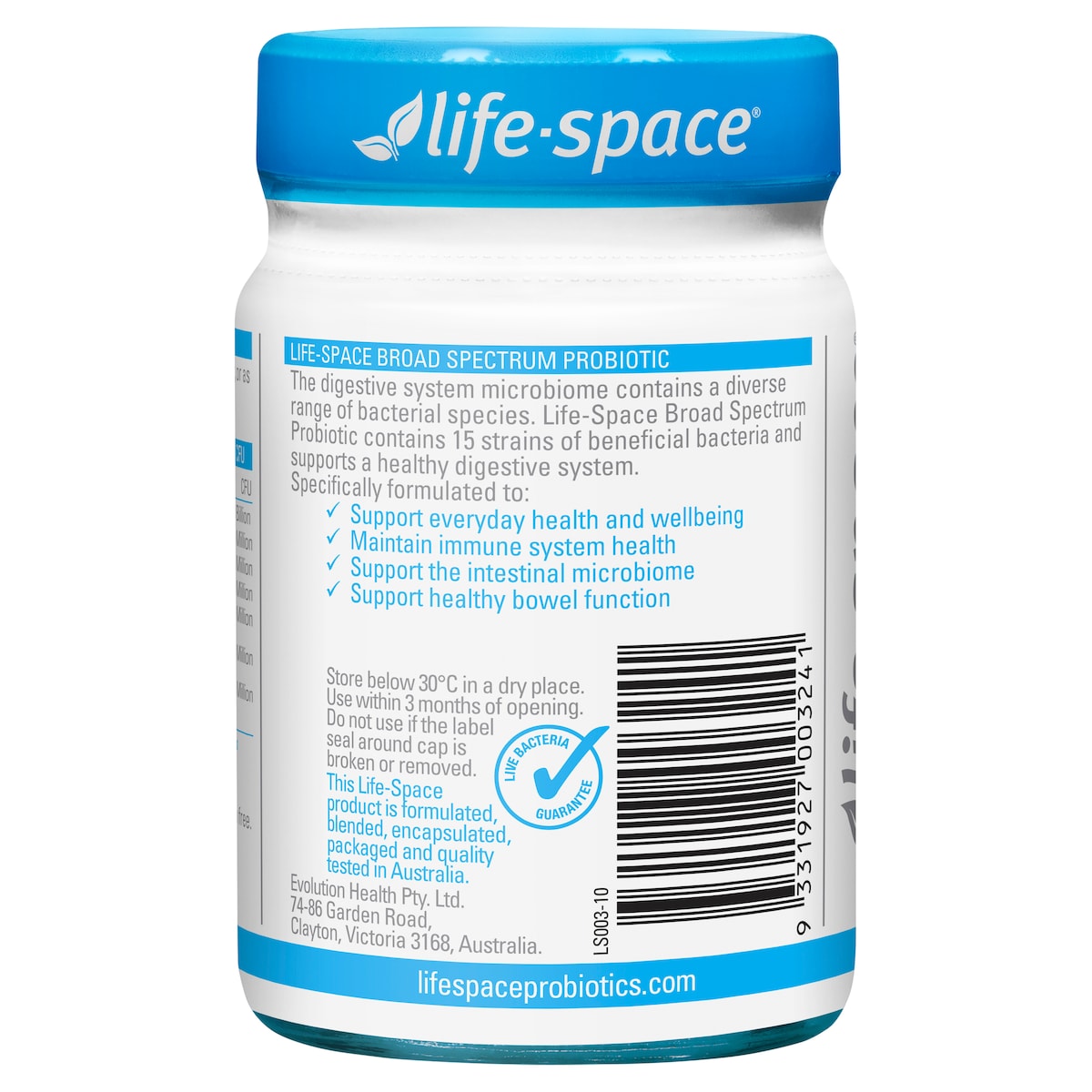 Life-Space Broad Spectrum Probiotic 60 Capsules