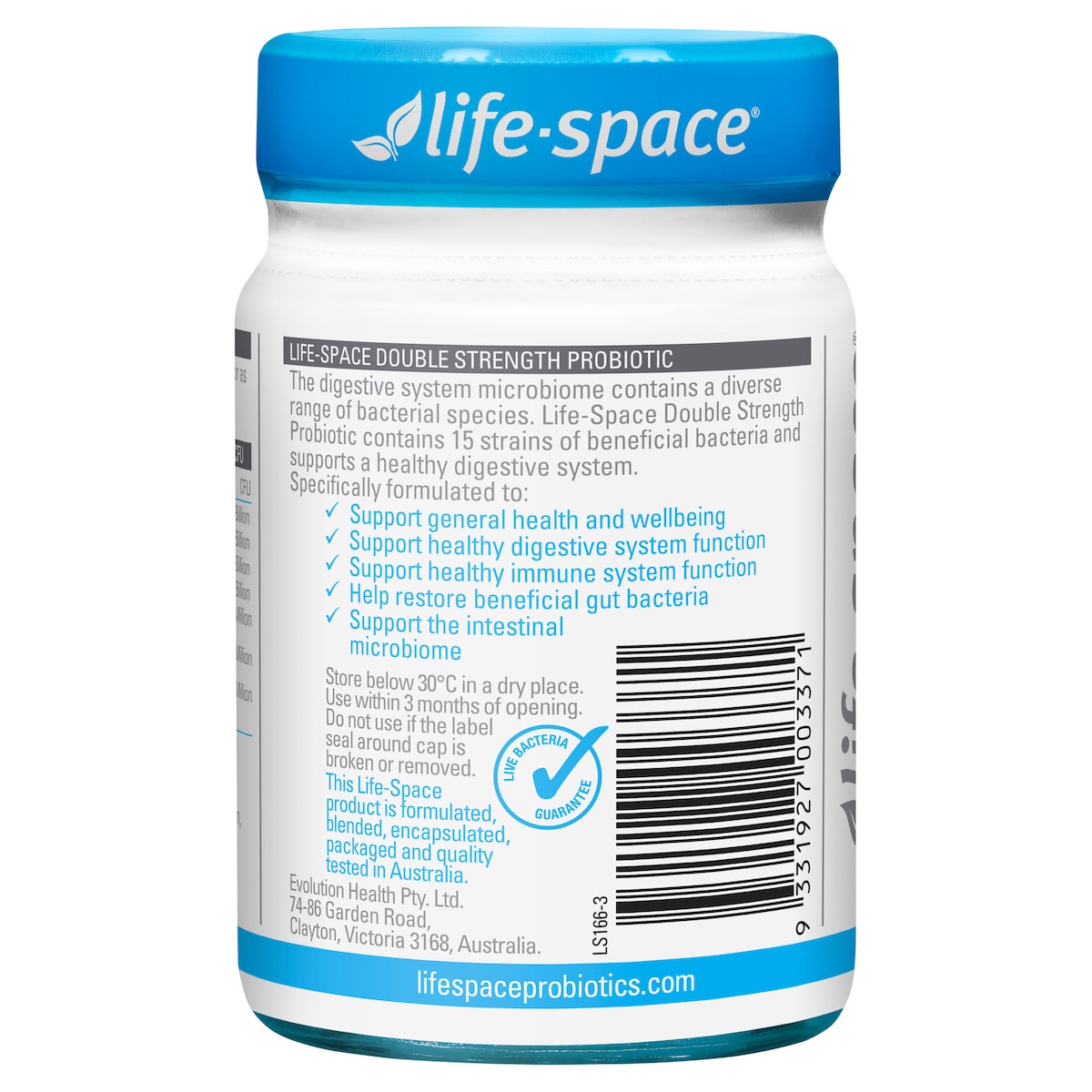 Life-Space Double Strength Probiotic 30 Capsules